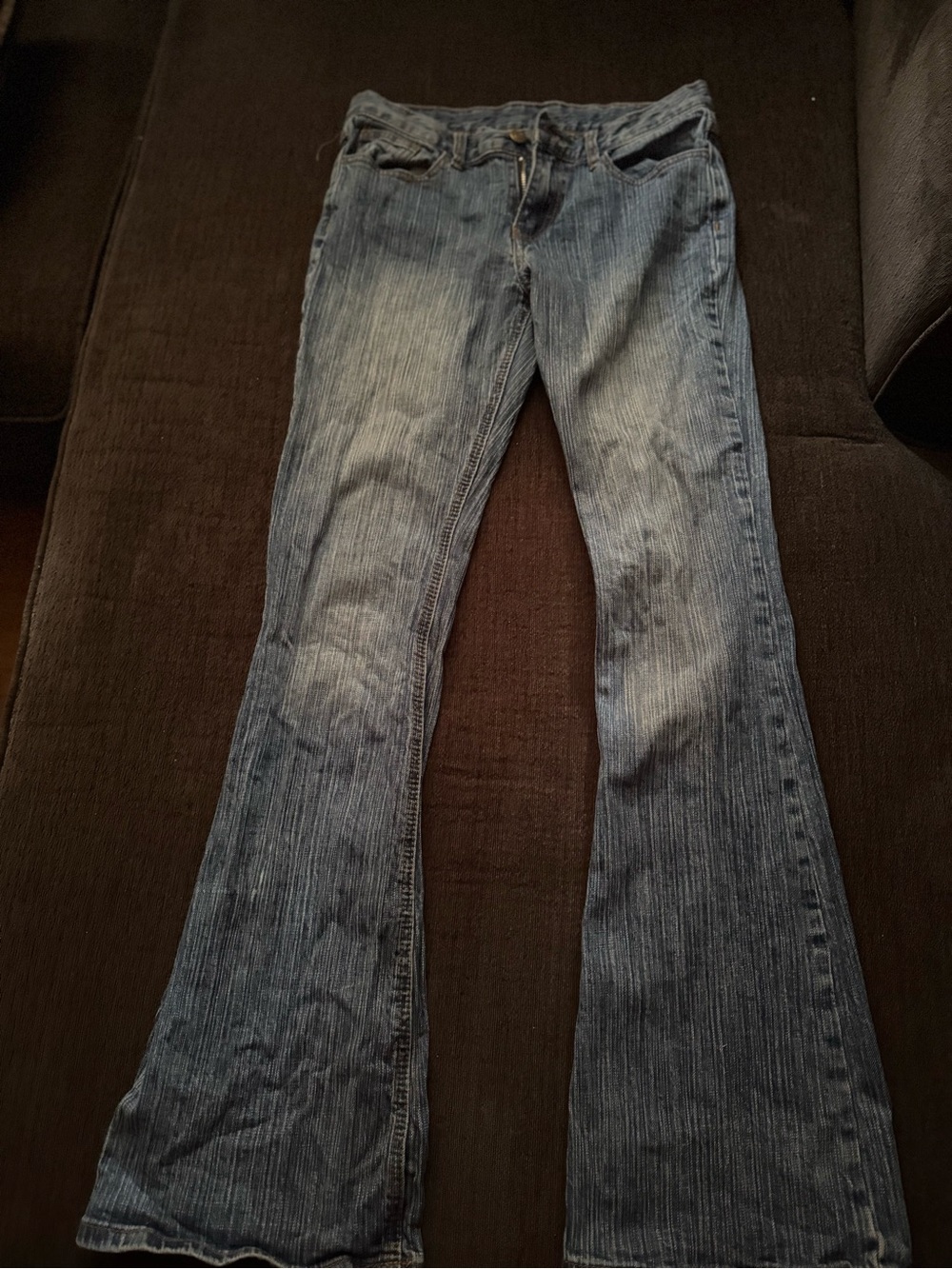 Woman’s low waist Brandy Melville Denim Flare Jeans